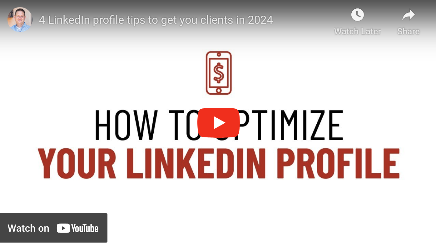 4 Ways To Improve Your LinkedIn Profile - For The Interested